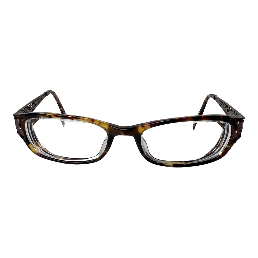 HELIUM Paris Brown Tortoise 4230 Womens Eyeglasses Frame 51-18-140‎ H3614